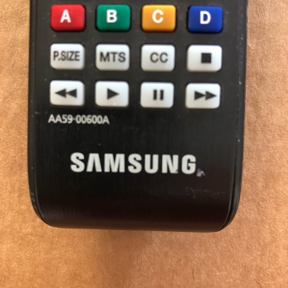 Genuine Samsung AA59-00600A Remote Control Black TV Remote Good Condition - Picture 2 of 4